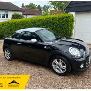 2012 62 Plate Mini Coupe Cooper 1.6 Petrol ULEZ