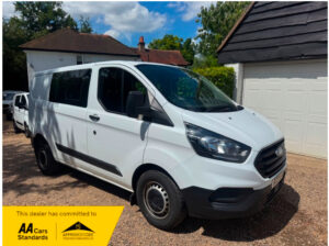 2021 Ford Transit Custom Leader ECO BLUE CREW VAN 5 SEATER EURO 6