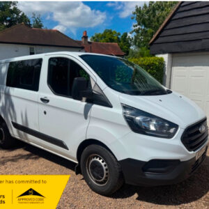 2021 Ford Transit Custom Leader ECO BLUE CREW VAN 5 SEATER EURO 6
