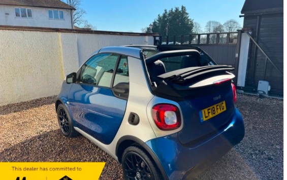 2018 SMART FORTWO PRIME SPORT PREMIUM CONVERTIBLE AUTOMATIC