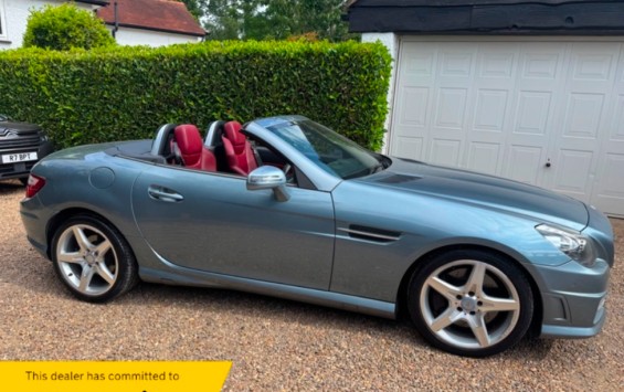 2013 Mercedes-Benz SLK 1.8 SLK250 BlueEfficiency AMG Sport G-Tronic+ Euro 5 (s/s) 2dr