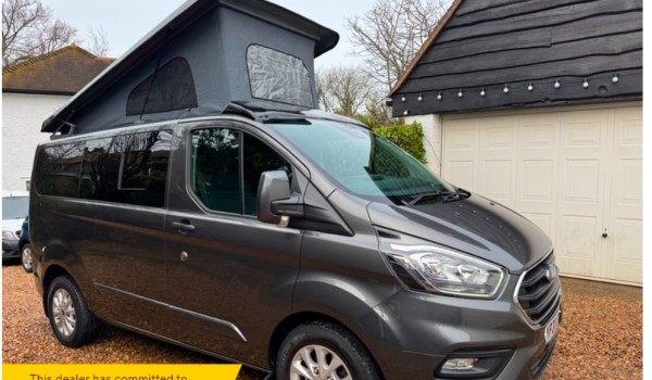 2020 FORD TRANSIT CUSTOM 280 LIMITED ECO BLUE CAMPER VAN