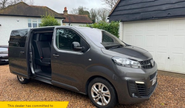 2022 Vauxhall Vivaro CREW VAN 3100 ELITE AUTO 2.0L Turbo Diesel  L2 LONG WHEEL BASE EURO 6