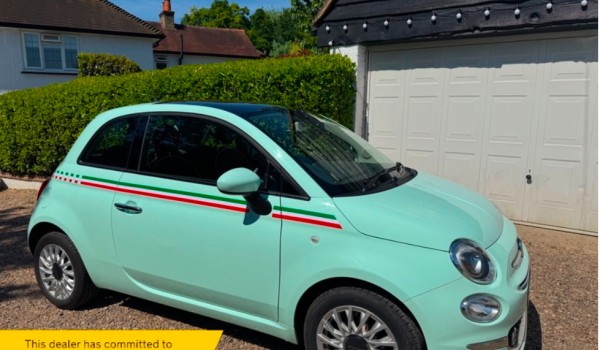 2018 Fiat 500 Lounge 1.2 Petrol EURO 6