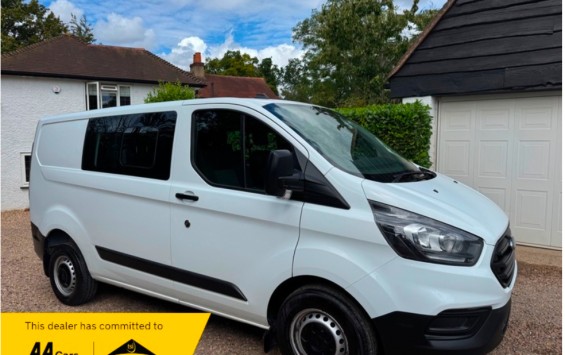 2021 Ford Transit Custom Crew Van 5 Seater Euro 6