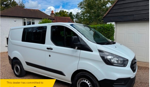 2021 Ford Transit Custom Crew Van 5 Seater Euro 6