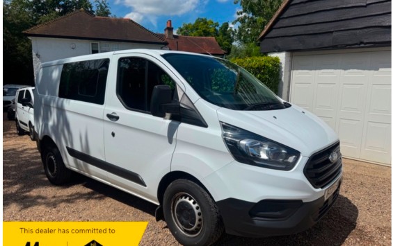 2021 Ford Transit Custom Leader ECO BLUE CREW VAN 5 SEATER EURO 6
