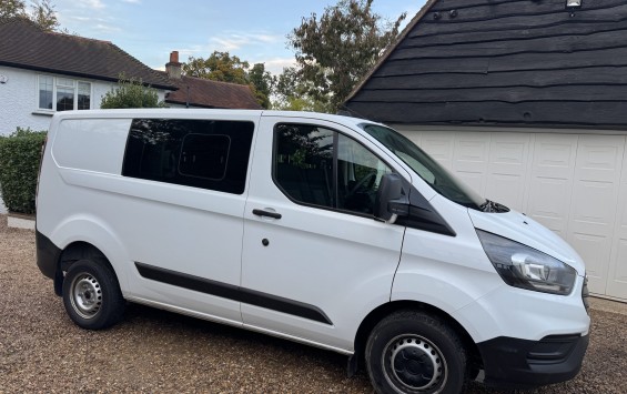 2021 71 Plate Ford Transit Custom Crew Van 6 SEATER EURO 6