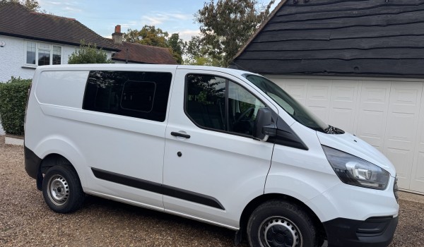 2021 71 Plate Ford Transit Custom Crew Van 6 SEATER EURO 6