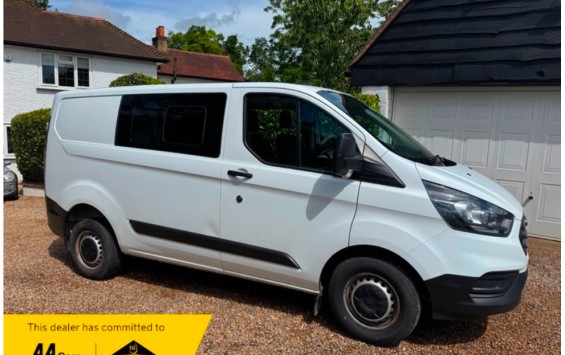 2021 Ford Transit Custom Leader ECO BLUE CREW VAN 5 SEATER EURO 6