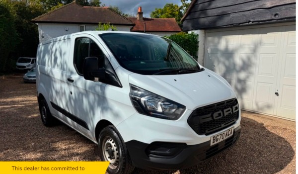 2020 70 Plate Ford Transit Custom 2.0 300 EcoBlue Leader L1 H1 Euro 6 (s/s) 5dr